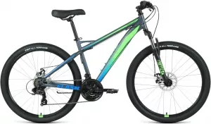 Велосипед Forward Flash 26 2.2 S disc 2021 (серый/зеленый) фото