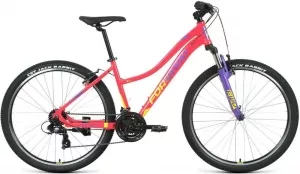 Велосипед Forward Jade 27.5 1.0 2022 (розовый/желтый) фото