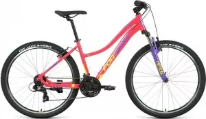 Велосипед Forward Jade 27.5 1.2 S 2021 (розовый/желтый) фото