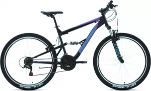 Велосипед Forward Raptor 27.5 1.0 р.16 2021 (черный/фиолетовый) фото