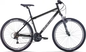 Велосипед Forward Sporting 27.5 1.0 р.17 2022 (черный/серебристый) фото