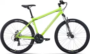 Велосипед Forward Sporting 27.5 2.2 D р.17 2022 (светло-зеленый/серебристый) icon