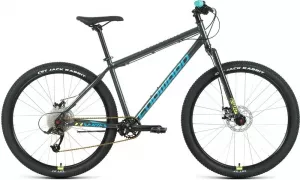 Велосипед Forward Sporting 27.5 X р.17 2021 (темно-серый/зеленый) фото