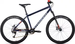 Велосипед Forward Sporting 27.5 X р.17 2021 (темно-синий/красный) фото