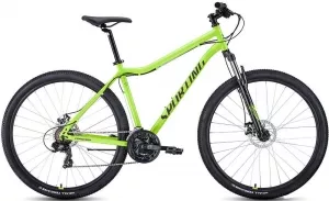Велосипед Forward Sporting 29 2.0 D р.19 2022 (ярко-зеленый/черный) фото