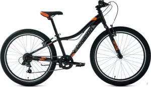 Велосипед Forward Twister 24 1.0 2021 (черный) фото