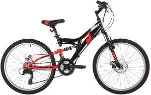 Велосипед Foxx Freelander 24 р.14 2022 (черный) фото