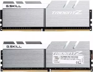 Комплект памяти G.Skill Trident Z (F4-3600C16D-16GTZSW) DDR4 PC4-28800 2x8GB  фото