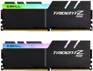 Модуль памяти G.SKILL Trident Z RGB 2x32GB DDR4 PC4-28800 F4-3600C16D-64GTZR фото