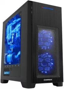 Корпус для компьютера GameMax H603 (Blue led) фото