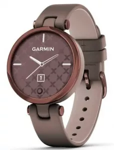 Умные часы Garmin Lily (темно-бронзовый/кожаный ремешок) фото