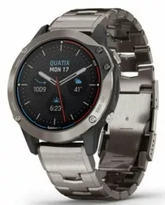 Умные часы Garmin Quatix 6 47 мм (титановый) фото