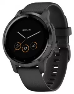Умные часы Garmin Vivoactive 4s (черный/серый) фото