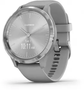Гибридные умные часы Garmin Vivomove 3 Silver/Gray фото