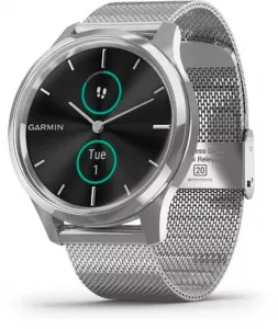 Гибридные умные часы Garmin Vivomove Luxe Silver icon