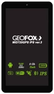 GPS навигатор GeoFox MID720GPS IPS ver.3 фото