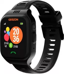 Детские умные часы Geozon Active (черный) фото