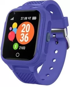 Детские умные часы Geozon G-Kids 4G Plus (синий) фото
