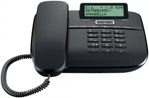 Проводной телефон Gigaset DA611 (черный) фото