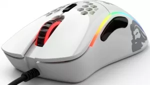 Игровая мышь Glorious Model D Minus (глянцевый белый) фото