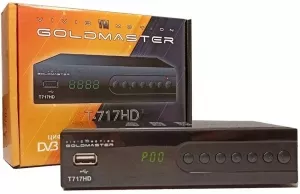 Приемник цифрового ТВ Goldmaster T-717HD фото