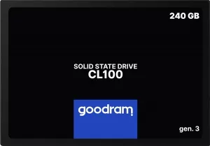 Жесткий диск SSD GOODRAM CL100 Gen.3 (SSDPR-CL100-240-G3) 240Gb фото