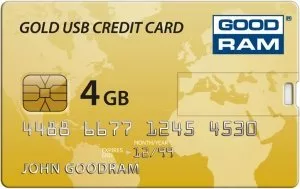 USB-флэш накопитель GOODRAM Credit Card 4GB (PD4GH2GRCCPR9) фото
