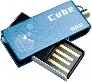 USB-флэш накопитель GoodRam Cube Blue 8GB (PD8GH2GRCUBR9) фото