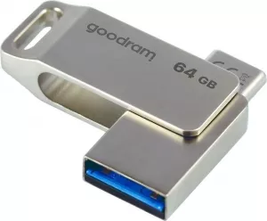 USB Flash GOODRAM ODA3 64GB (серебристый) фото