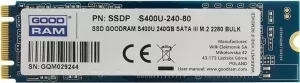 Жесткий диск SSD GOODRAM S400U (SSDPR-S400U-240-80) 240Gb фото