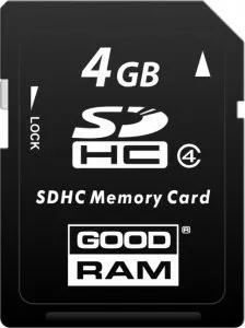 Карта памяти GoodRam SDHC 4Gb Class 4 (SDC4GHC4GRR10) фото
