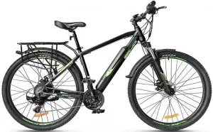 Электровелосипед Green City Ultra MAX PRO черно-зеленый фото