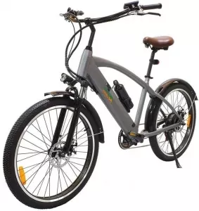 Электровелосипед GreenCamel Santa R26 (500W 48V 10Ah) Alum, 6ск серый фото