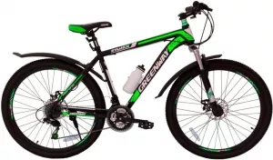 Велосипед Greenway 275M031 (черный/зеленый, 2020) фото