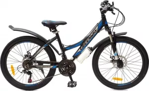 Велосипед Greenway 4930M 24 р.15 2021 (черный/синий) фото