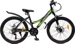 Велосипед Greenway 6930M р.16 2021 (черный/зеленый) фото