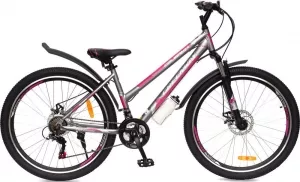 Велосипед Greenway Colibri-H 27.5 р.16 2021 (серый/розовый) фото