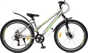 Велосипед Greenway Colibri-H 27.5 р.17 2021 (серый/зеленый) фото