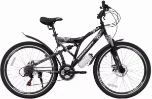 Велосипед Greenway LX330-H 26 2020 (черный/серый) фото