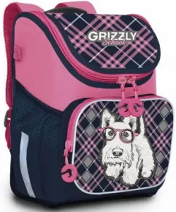 Школьный рюкзак Grizzly RAl-194-4/1 (синий) фото