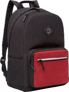 Городской рюкзак Grizzly RQL-218-2 (черный/красный) фото