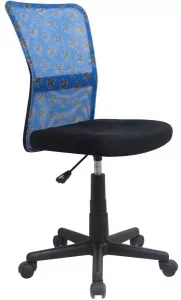 Кресло Halmar Dingo (синий/черный) фото