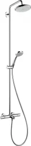 Душевая система Hansgrohe Croma 220 Showerpipe (27223000) фото