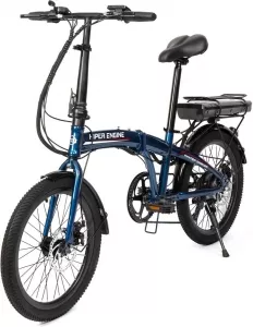 Электровелосипед Hiper ENGINE FOLD X1 Midnight Blue (2022) синий фото