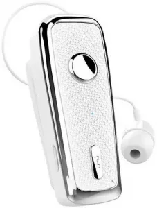 Bluetooth гарнитура Hoco E38 (белый/серебристый) фото