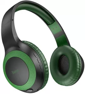 Наушники Hoco W29 Black/Green фото