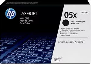 Лазерный картридж HP 05X (CE505XD) фото