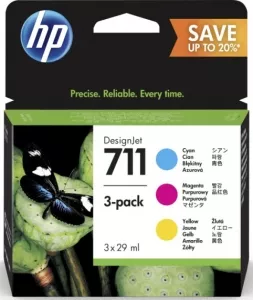 Картридж HP 711 3-pack (P2V32A) фото