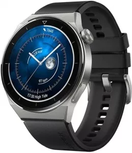 Умные часы Huawei Watch GT 3 Pro Titanium 46 мм (серый/черный) фото