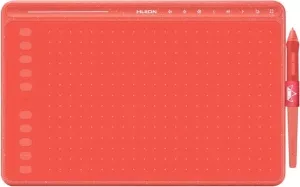 Графический планшет Huion HS611 Red фото